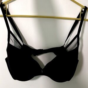 Third love Classic Contour Plunge Bra 36D Black